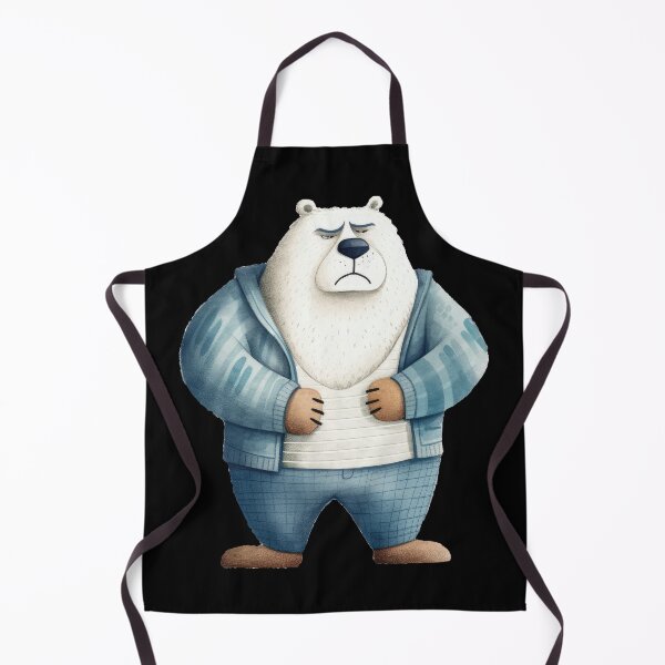 Item preview, Paternal Grumpiness: A Look into the World of Papa Bear designed and sold by WallGemsArt.