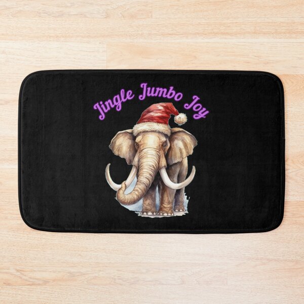 Item preview, Jingle Jumbo Joy. elephant quote designed and sold by ElephantVibes.