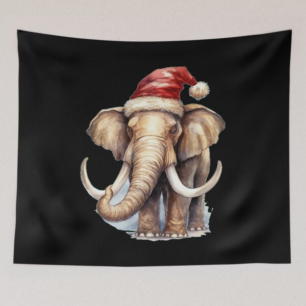 Item preview, Christmas Elephant designed and sold by ElephantVibes.