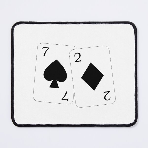 Item preview, 7 of spades & 2 of diamonds  designed and sold by aweethis.