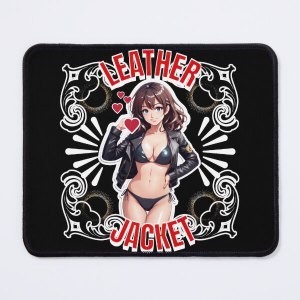 Item preview, Leather Jacket And Waifu designed and sold by duke818.