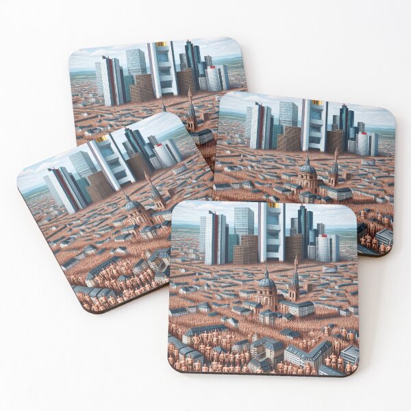 Item preview, Frankfurt Skyline Men designed and sold by Places On Earth.