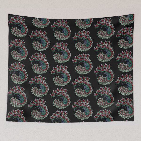 Item preview, Floral twirl in December by Adelaide artist Avril Thomas at Magpie Springs designed and sold by MagpieSprings.