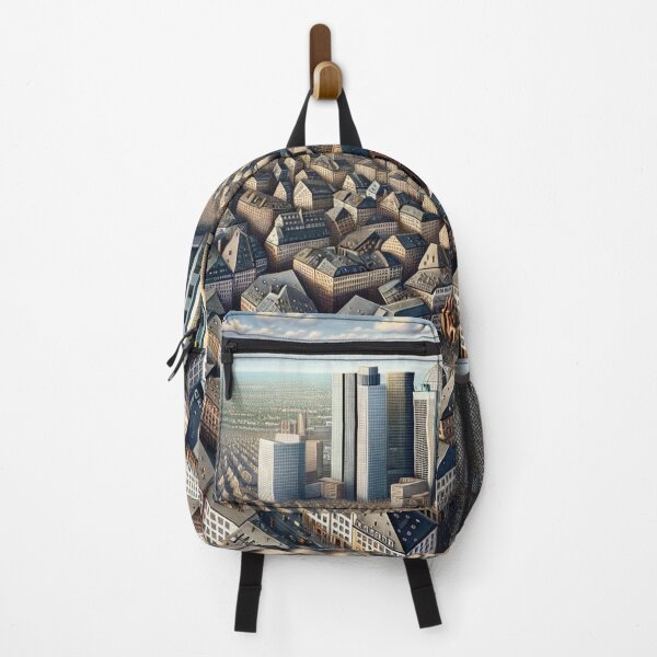 Item preview, Frankfurt Skyline Art designed and sold by Places On Earth.