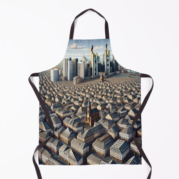 Item preview, Frankfurt Skyline Art designed and sold by Places On Earth.