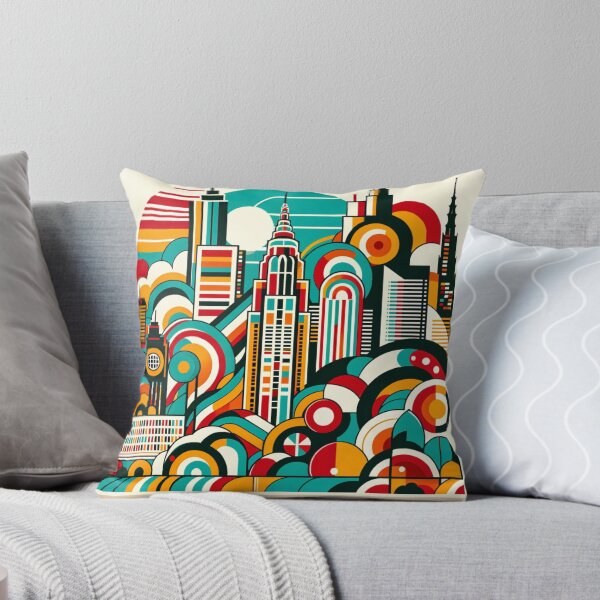 Item preview, Frankfurt Skyline Colors designed and sold by Places On Earth.