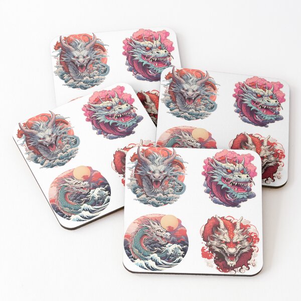 Item preview, Albino Dragon Stickers designed and sold by FlareStix.