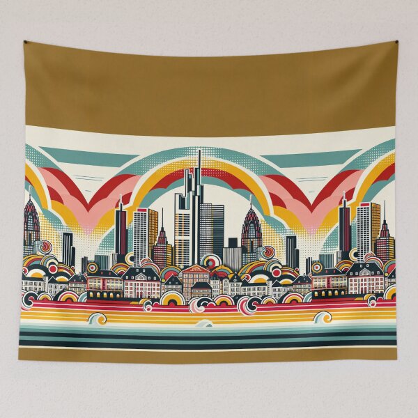 Item preview, Frankfurt Skyline designed and sold by Places On Earth.