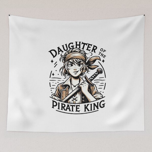 Item preview, Young Pirate Woman - Daughter of the Pirate King designed and sold by MAPDDesigns.