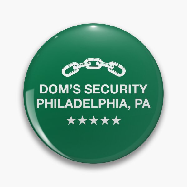 Item preview, Dom's Security - Philadelphia, PA designed and sold by damgoodgame.
