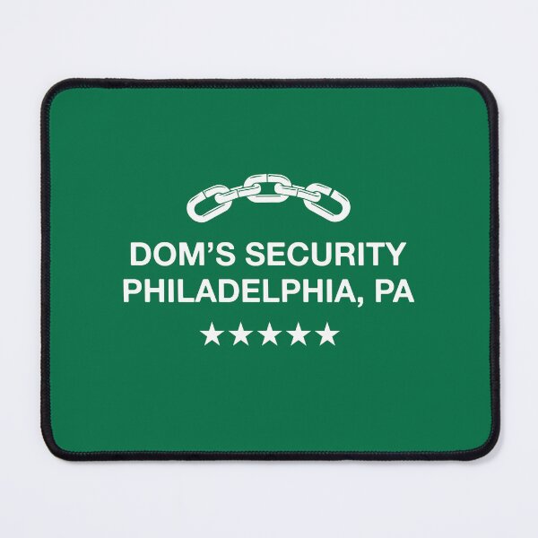 Item preview, Dom's Security - Philadelphia, PA designed and sold by damgoodgame.