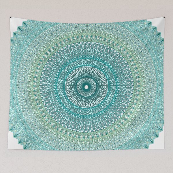 Item preview, Mandala Pattern 1 [10402-C1C2C3C4C5C6-WB] designed and sold by LottMultimedia.