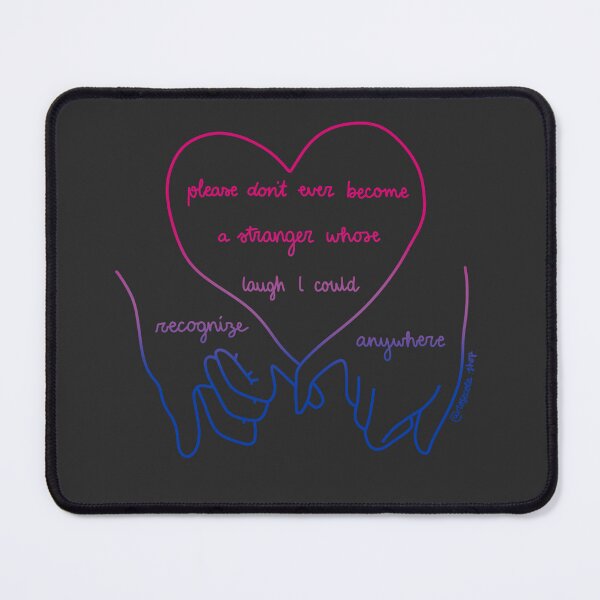 Item preview, new years day, please dont ever become a stranger whose laugh I could recognize anywhere, taylor swift lyric, bi colours designed and sold by rosecolashop.