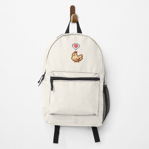 Aperçu de l'œuvre Poulet blanc heureux de Stardew Valley créée et vendue par r9440.
