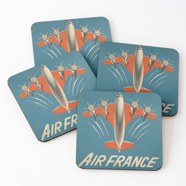 Item preview, Vintage Air France Artwork Timeless Aviation Elegance designed and sold by Tamas Das.
