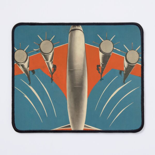 Artikelvorschau, Vintage Air France-Kunstwerk, zeitlose Luftfahrt-Eleganz entworfen und verkauft von Tamas Das.