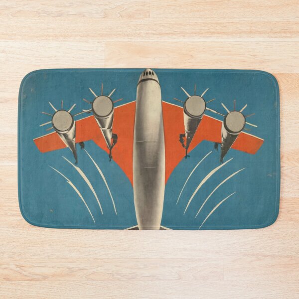 Artikelvorschau, Vintage Air France-Kunstwerk, zeitlose Luftfahrt-Eleganz entworfen und verkauft von Tamas Das.