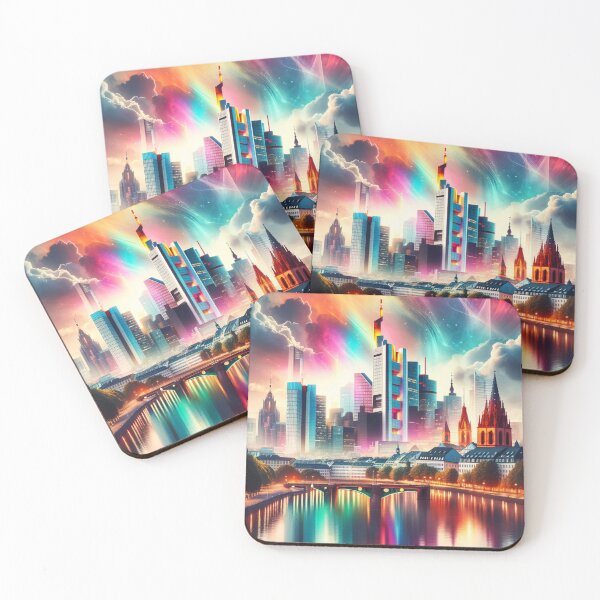 Item preview, Frankfurt Skyline Fantasy designed and sold by Places On Earth.