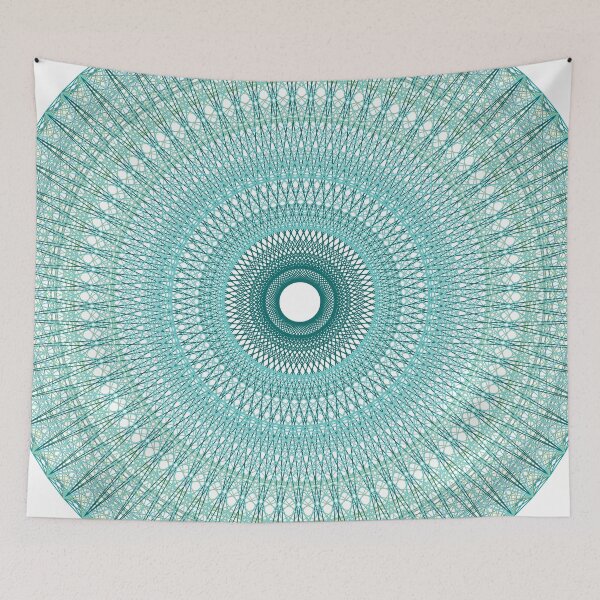 Item preview, Mandala Pattern 2 [11003-C1C6C2C3C4C5-WB] designed and sold by LottMultimedia.