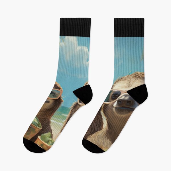 Item preview, sloths on vacation designed and sold by ururuty.