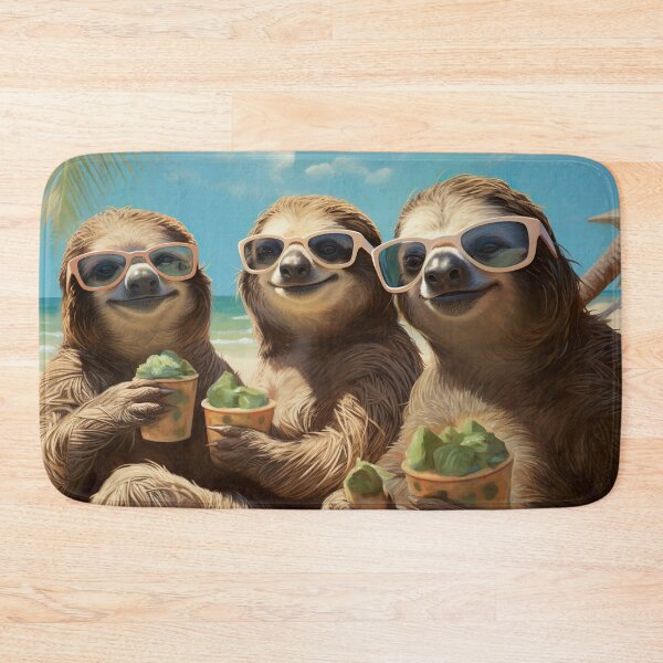 Item preview, sloths on vacation designed and sold by ururuty.