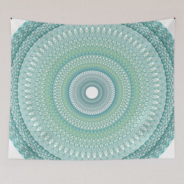Item preview, Mandala Pattern 2 [12204-C1C6C2C3C4C5-WB] designed and sold by LottMultimedia.