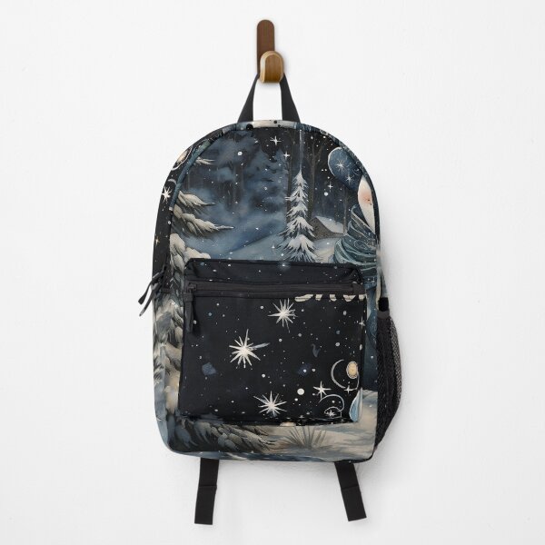 Item preview, Starry Night Snowman designed and sold by inkArtistryfine.