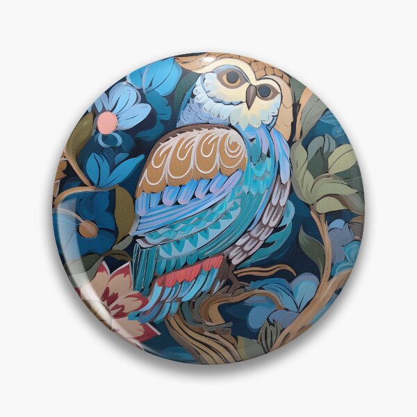 Item preview, Enchanted Forest Owl designed and sold by inkArtistryfine.