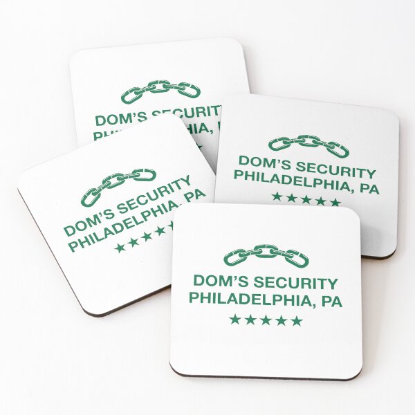 Item preview, Dom's Security - Philadelphia, PA (Green) designed and sold by damgoodgame.