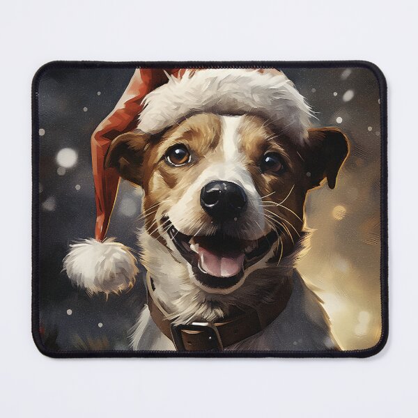 Item preview, Yuletide Pup Joy designed and sold by inkArtistryfine.