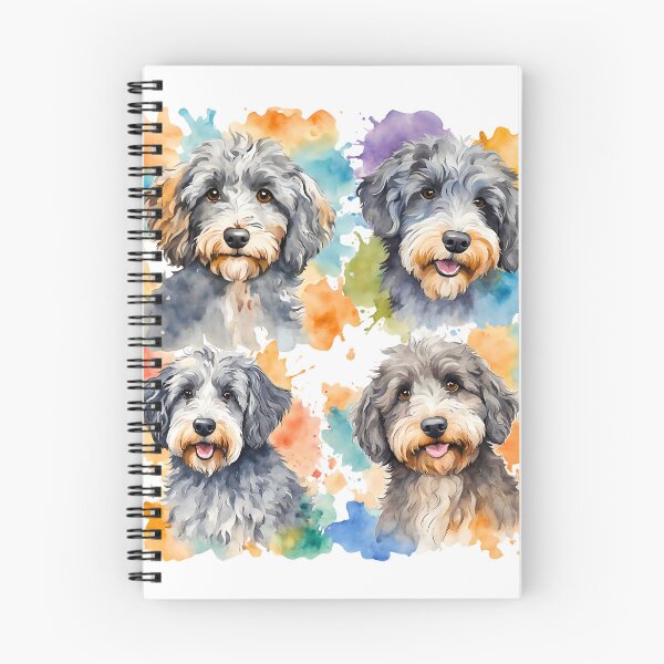 Item preview, Aussiedoodle Watercolor Art designed and sold by Fredster1966.