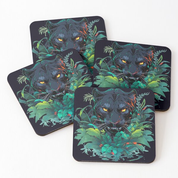 Item preview, Jungle Predator - Black Panther designed and sold by CleverboyDsgns.