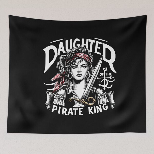 Item preview, Young Pirate Woman - Daughter of the Pirate King designed and sold by MAPDDesigns.