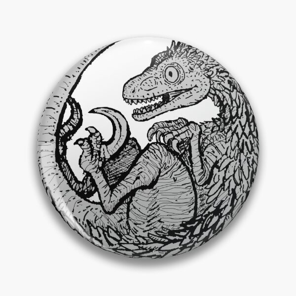 Item preview, gray raptor 2 designed and sold by dinojalr.