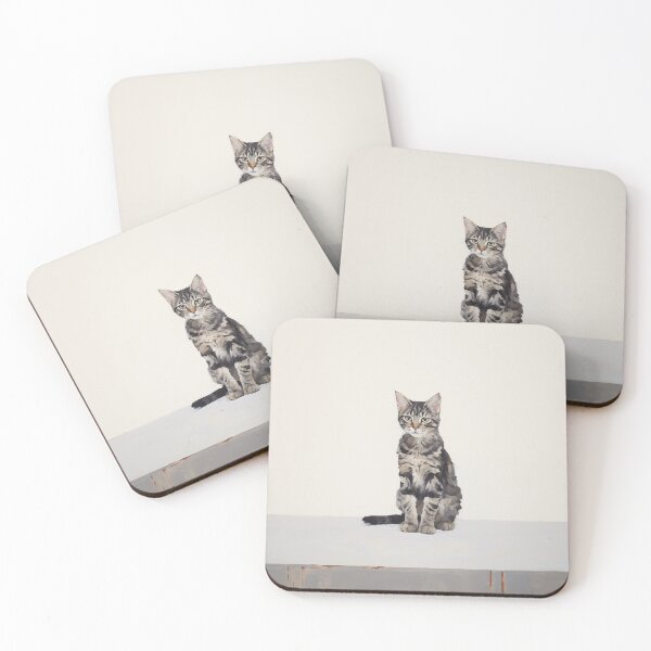 Item preview, a gray cat designed and sold by hola-zzoi.
