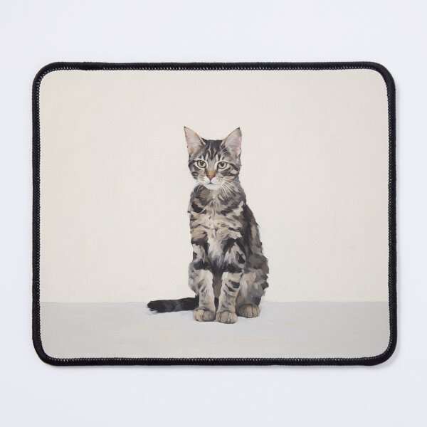 Item preview, a gray cat designed and sold by hola-zzoi.