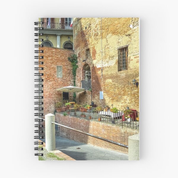 Item preview, Tuscan village wall and cafe  designed and sold by marcthatspot.