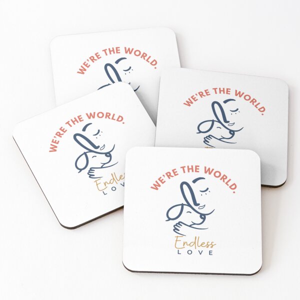 Item preview, WE'RE THE WORLD. designed and sold by nittacrafts.