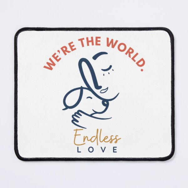 Item preview, WE'RE THE WORLD. designed and sold by nittacrafts.