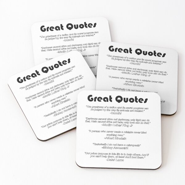 Item preview, Great Quotes designed and sold by Blokey Aarsevark.