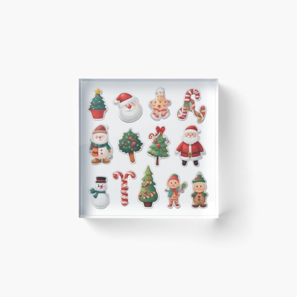 Item preview, Christmas-themed ornaments6 designed and sold by Nopphadon44.