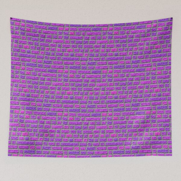 Item preview, 3D Purple and Magenta Brick Texture designed and sold by TheRulerofEarth.