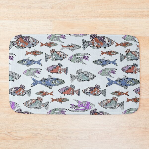 Item preview, Colorful fish pattern designed and sold by ahahdodo.