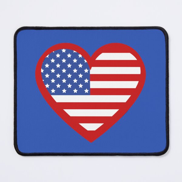 Item preview, American Flag Heart, Red. designed and sold by PNWEnergy.