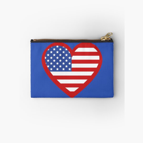 Item preview, American Flag Heart, Red. designed and sold by PNWEnergy.
