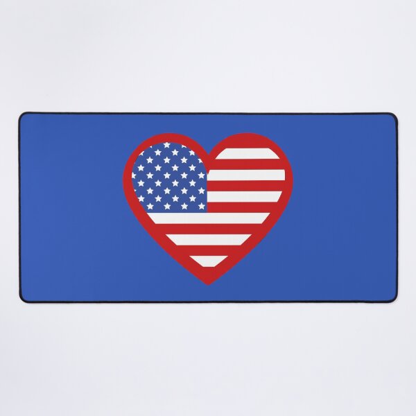 Item preview, American Flag Heart, Red. designed and sold by PNWEnergy.