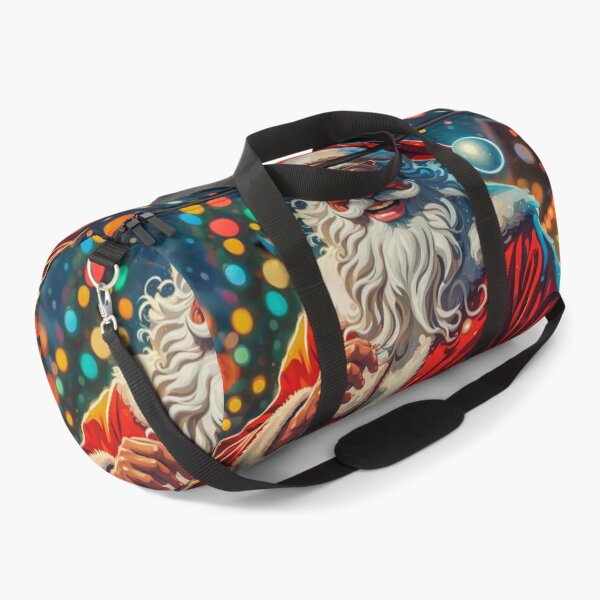 Item preview, Vintage Retro Santa Clause - Papa Noel - Holly Jolly - Joyeux Noel - Merry Christmas designed and sold by MyArt23.