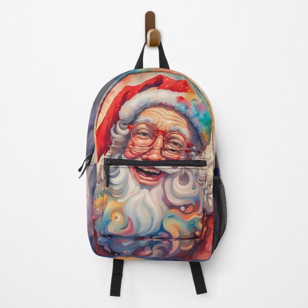 Item preview, Vintage Retro Santa Clause - Papa Noel - Holly Jolly - Joyeux Noel - Merry Christmas designed and sold by MyArt23.