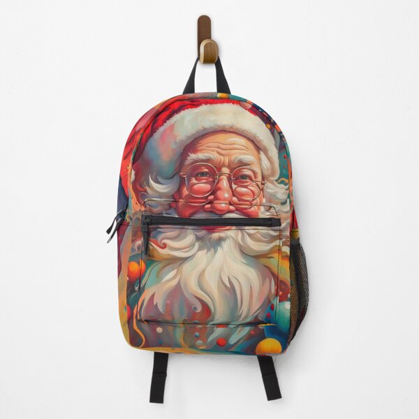 Item preview, Vintage Retro Santa Clause - Papa Noel - Holly Jolly - Joyeux Noel - Merry Christmas designed and sold by MyArt23.