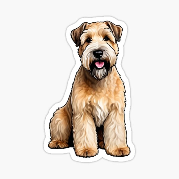 Item preview, Soft-coated wheaten Terrier Dog designed and sold by tchilipepper.